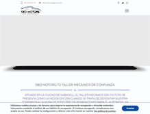 Tablet Screenshot of mecanico-sabadell.com